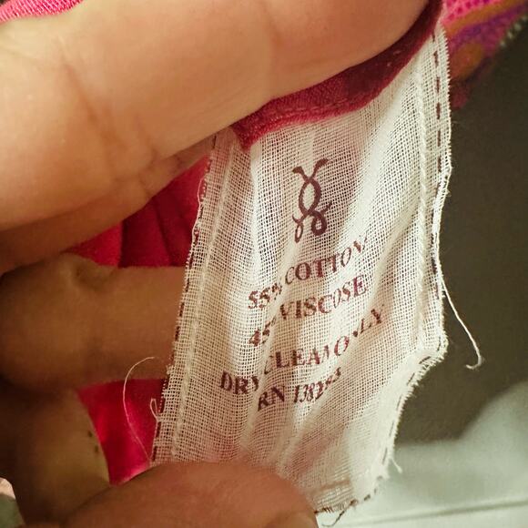 FIGUE Womens Floral Print Pink Cold Shoulder Waist Tie Tassel Maxi Dress Size XS - Picture 13 of 13